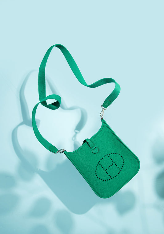 Hermès - Mini Evelyne in Vert Jade