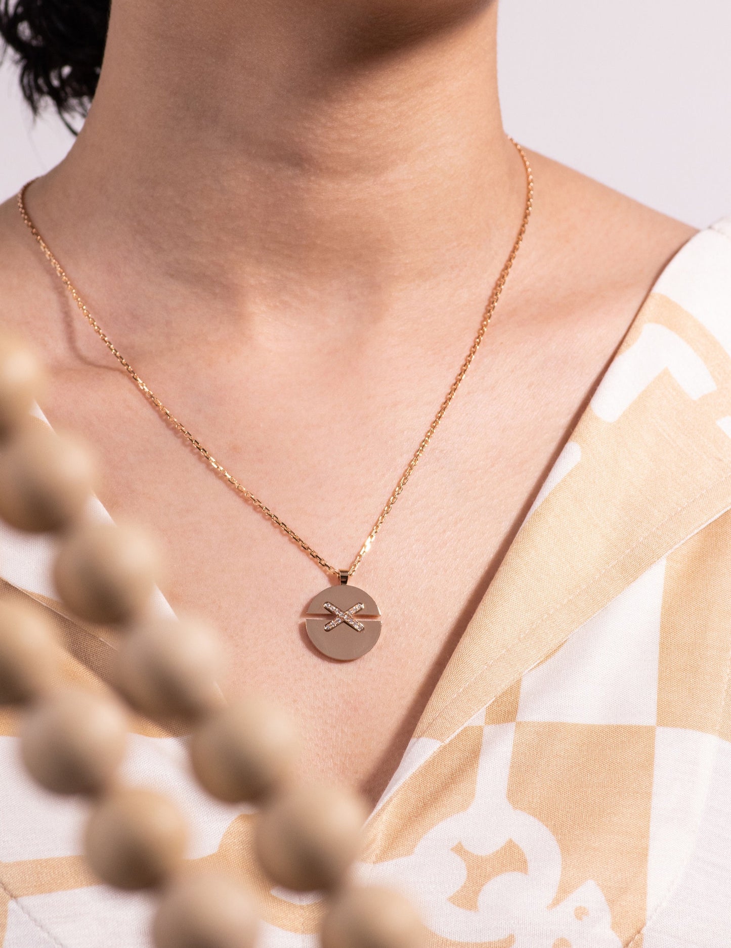 Chaumet - Jeux de Liens in Rose Gold Necklace