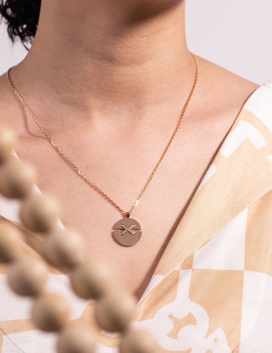 Chaumet - Jeux de Liens in Rose Gold Necklace