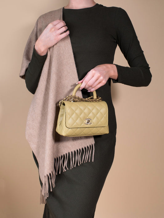 Chanel - Micro Coco Handle in Light green