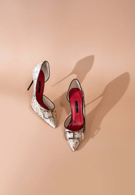 Carolina Herrera Leopard Heels