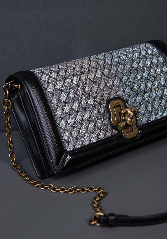 Bottega Veneta - Olimpia Knot Intrecciato Leather Shoulder Bag