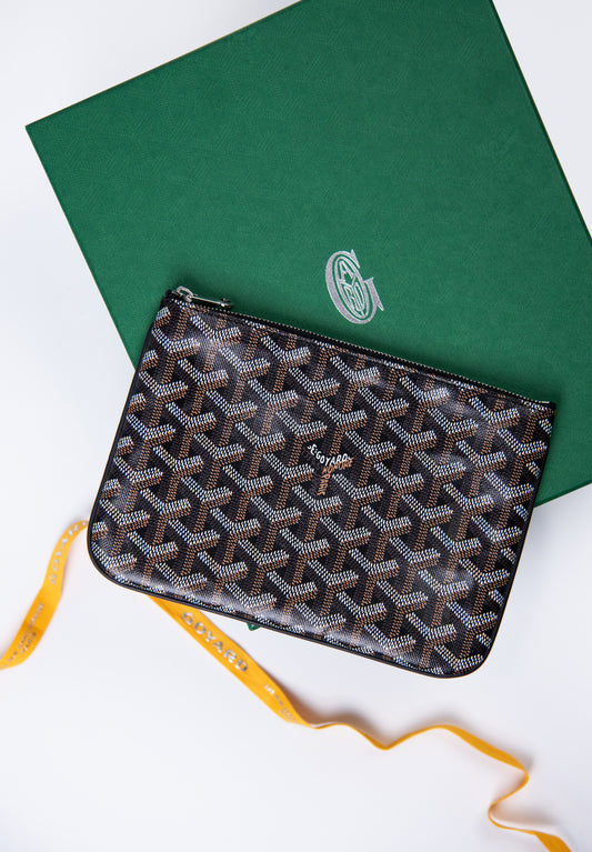 Goyard Pochette Senat PM in Black