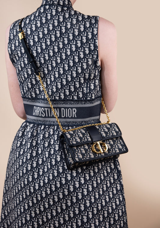Dior - Dioriviera Short Dress with 30 Montaigne East-West Bag