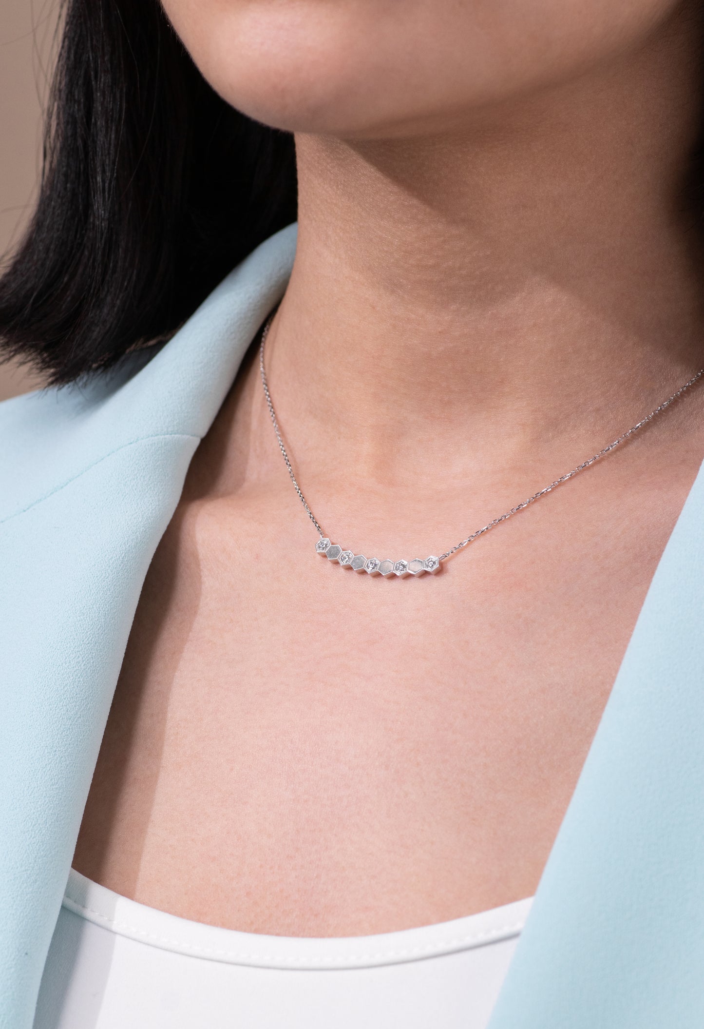Chaumet Bee My Love White Gold Diamond Pendant