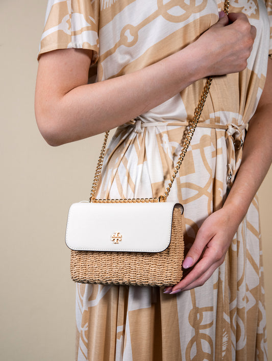 Tory Burch Straw Shoulder Bag