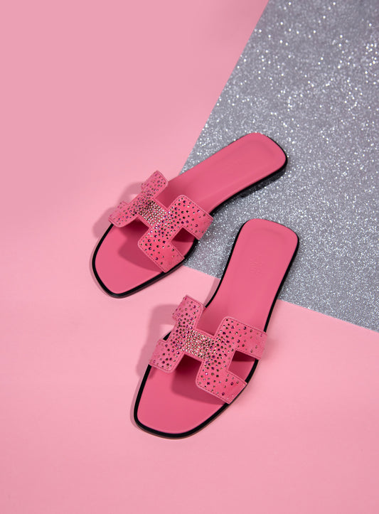 Hermès Sparkle Orans in Rose Jaipur