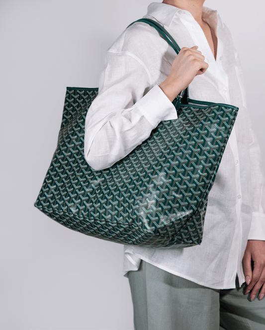 Goyard Saint Louis PM Bag in Green