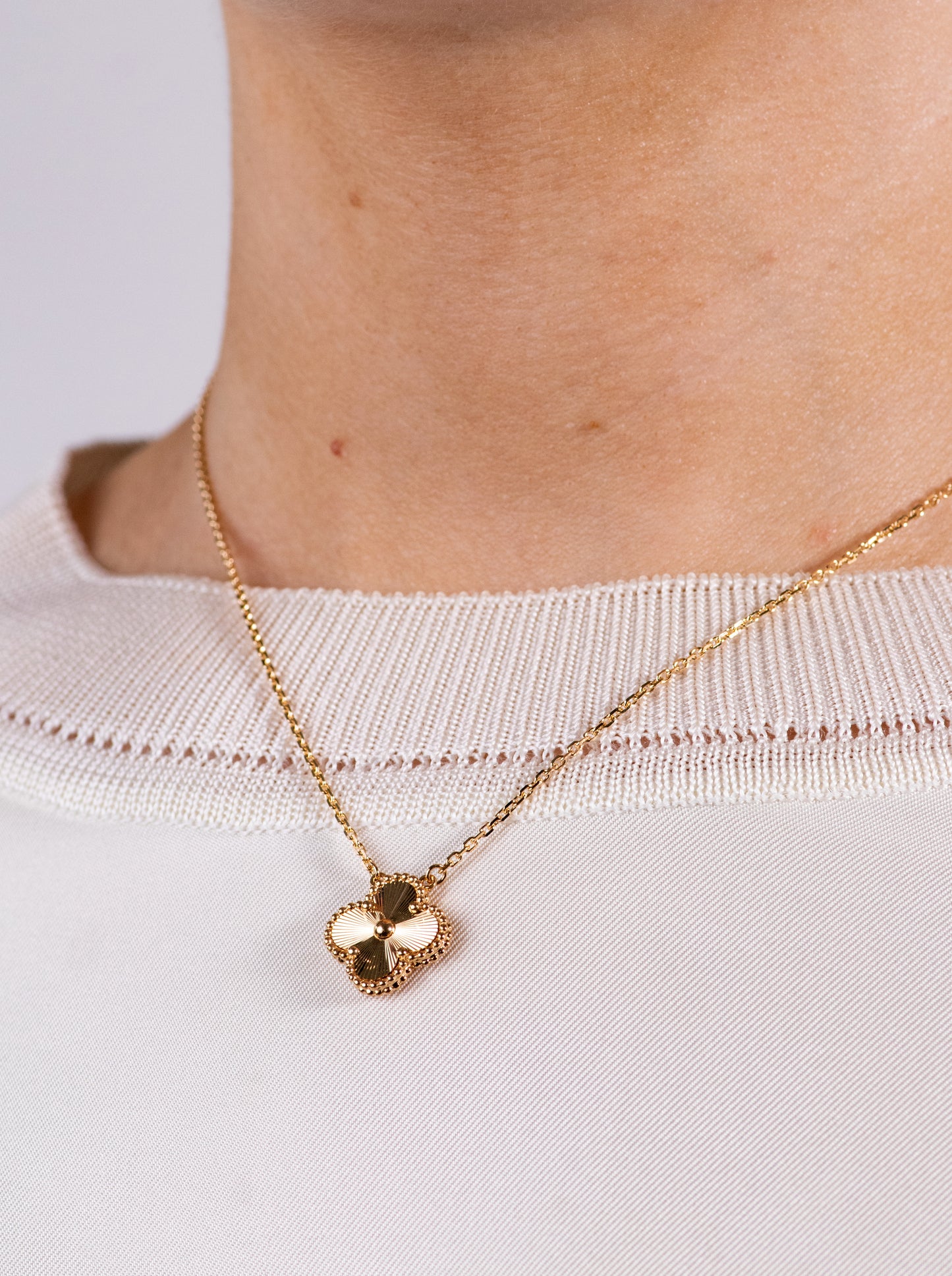 Van Cleef & Arpels Guilloche Pendant