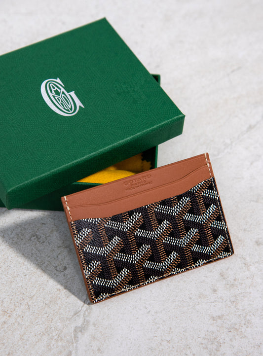 Goyard Tan Card Holder