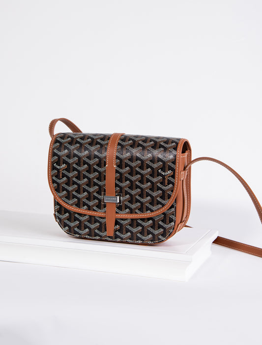 Goyard Belvedere PM Bag in Tan