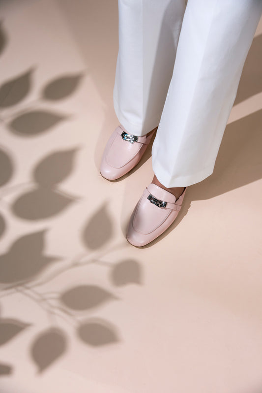 Hermès Oz Mule in Blanc Poros