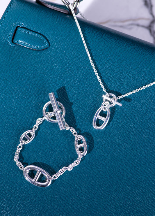 Hermès Chaine D'ancre Pendant & Bracelet