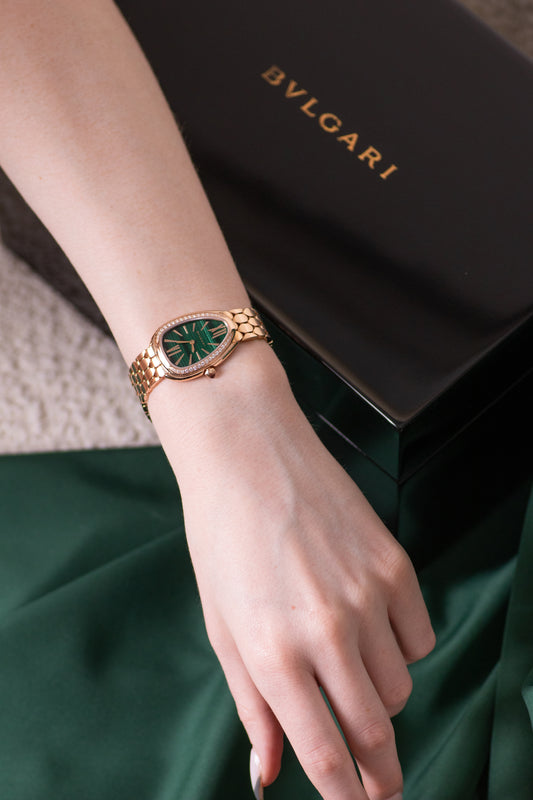 Bulgari Serpenti Seduttori Rose Gold Watch