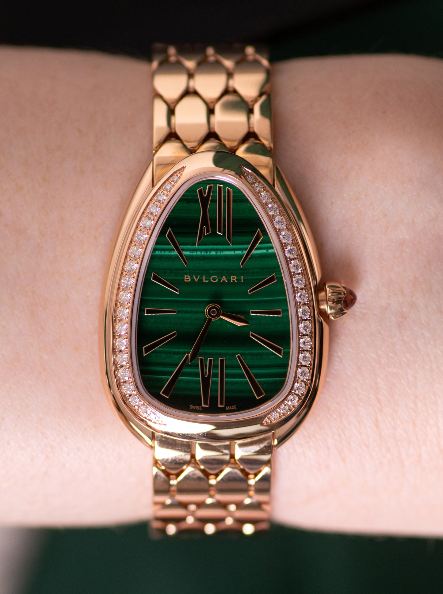Bulgari Serpenti Seduttori Rose Gold Watch