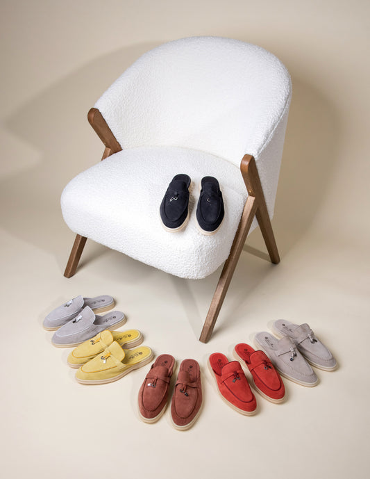 Loro Piana Babouche Shoes in Multicolors