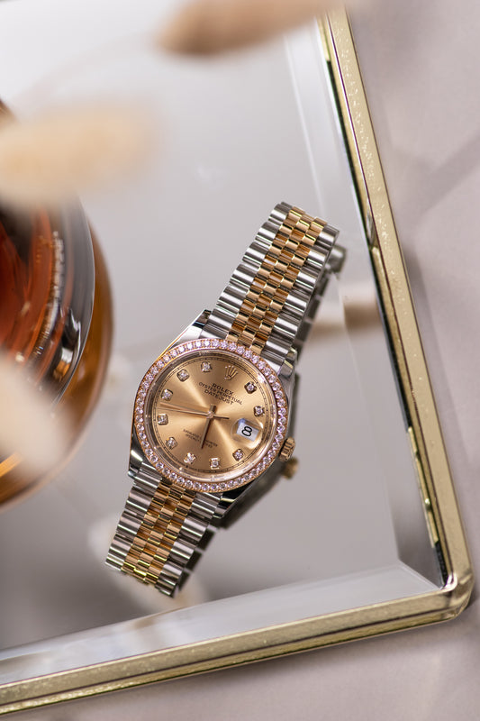 Rolex Datejust 36mm with Diamonds on Bezel