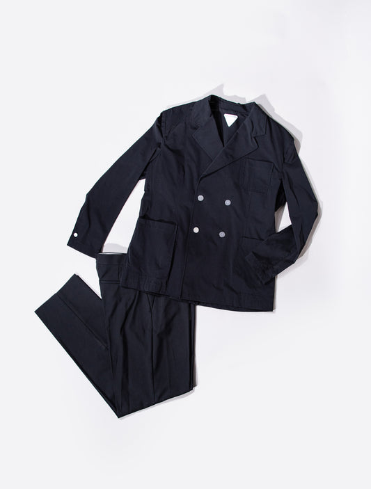 Bottega Veneta Buttoned Jacket and Pants Suit