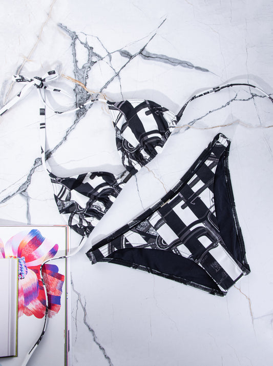 Hermès Vici Bikini in Black/White