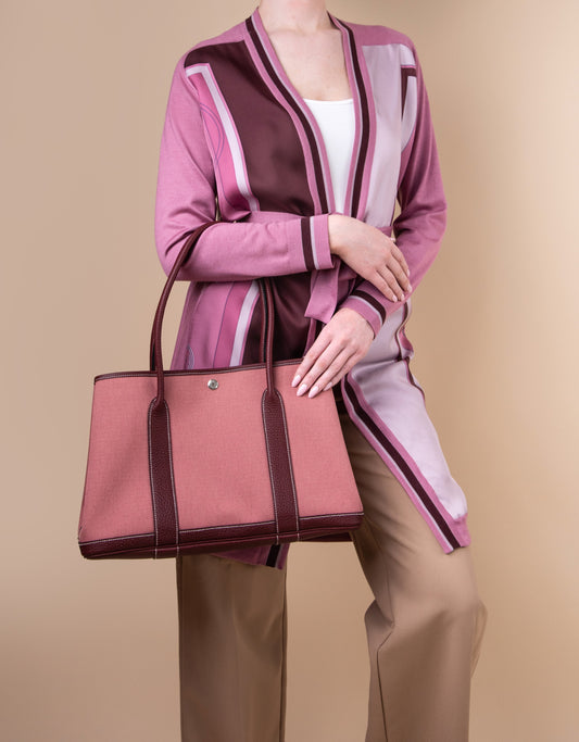 Hermès Garden 35 Bag in Rouge H