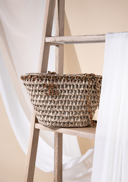 Chanel - Crochet Shopping Bag