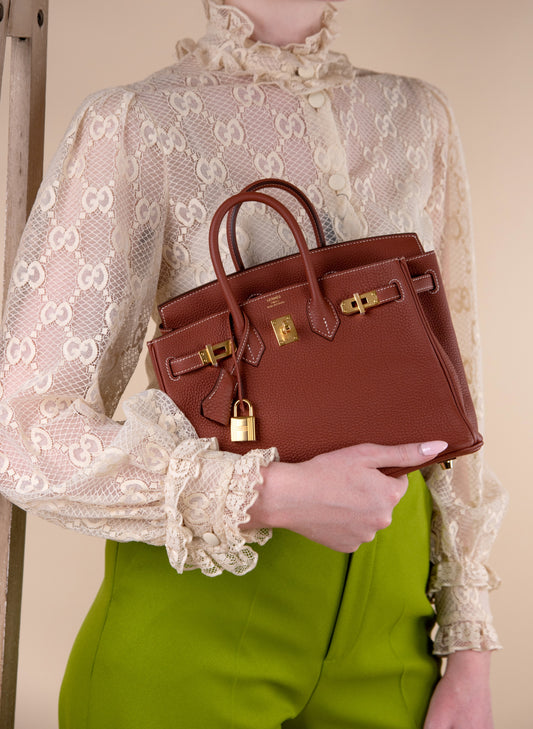 Hermès Birkin 25 in Sienna GHW