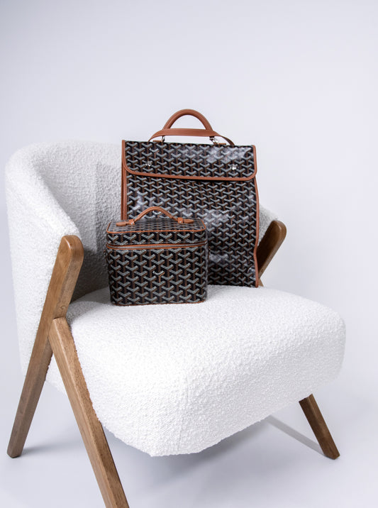 Goyard Saint Legar Handbag & Muse Vanity Case