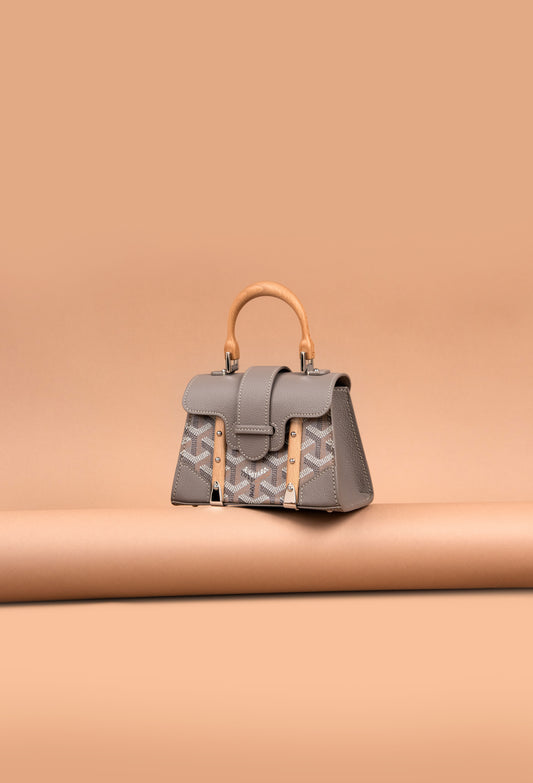 Goyard Saigon Structure Nano in Grey