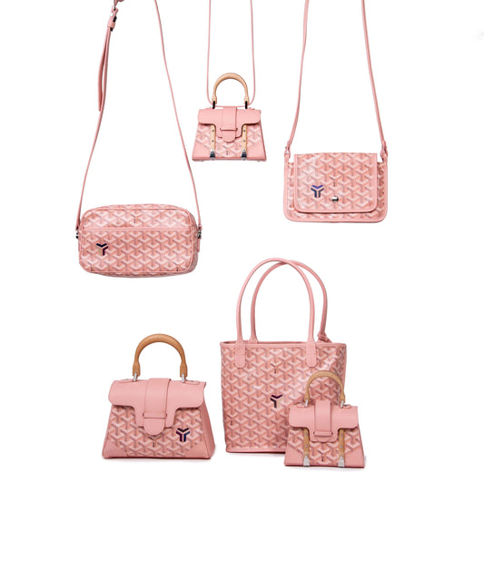 Goyard Bags in Powder Pink