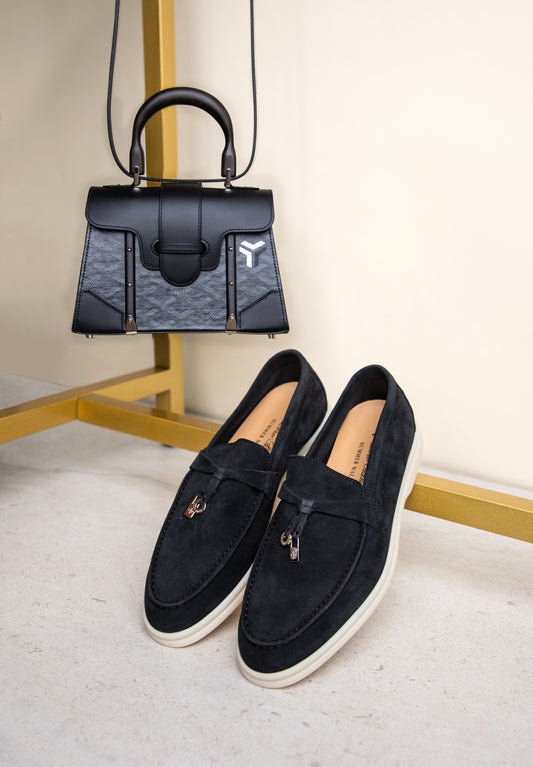 Goyard Limited Edition Mini Saigon All Black & Noir Loro Piana