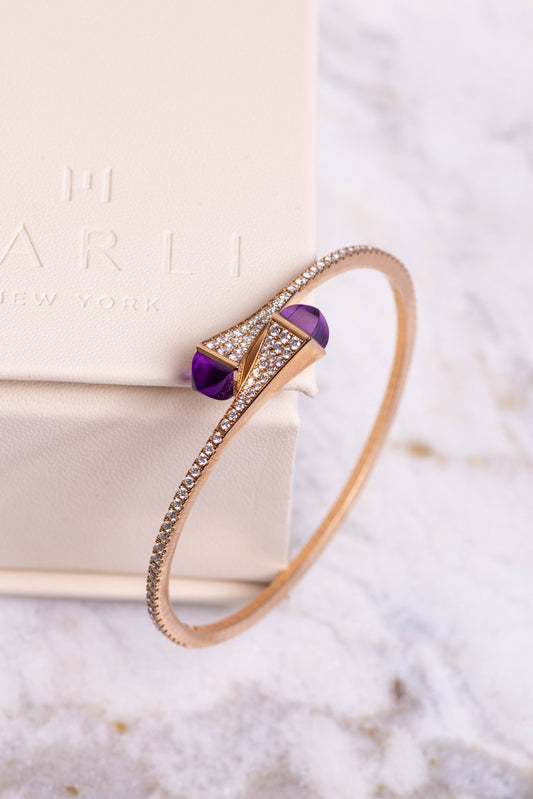 Marli Amethyst Midi Cleo Bracelet