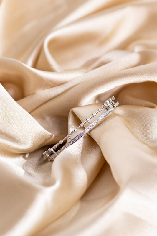 Marli White Gold Avenues Bracelet