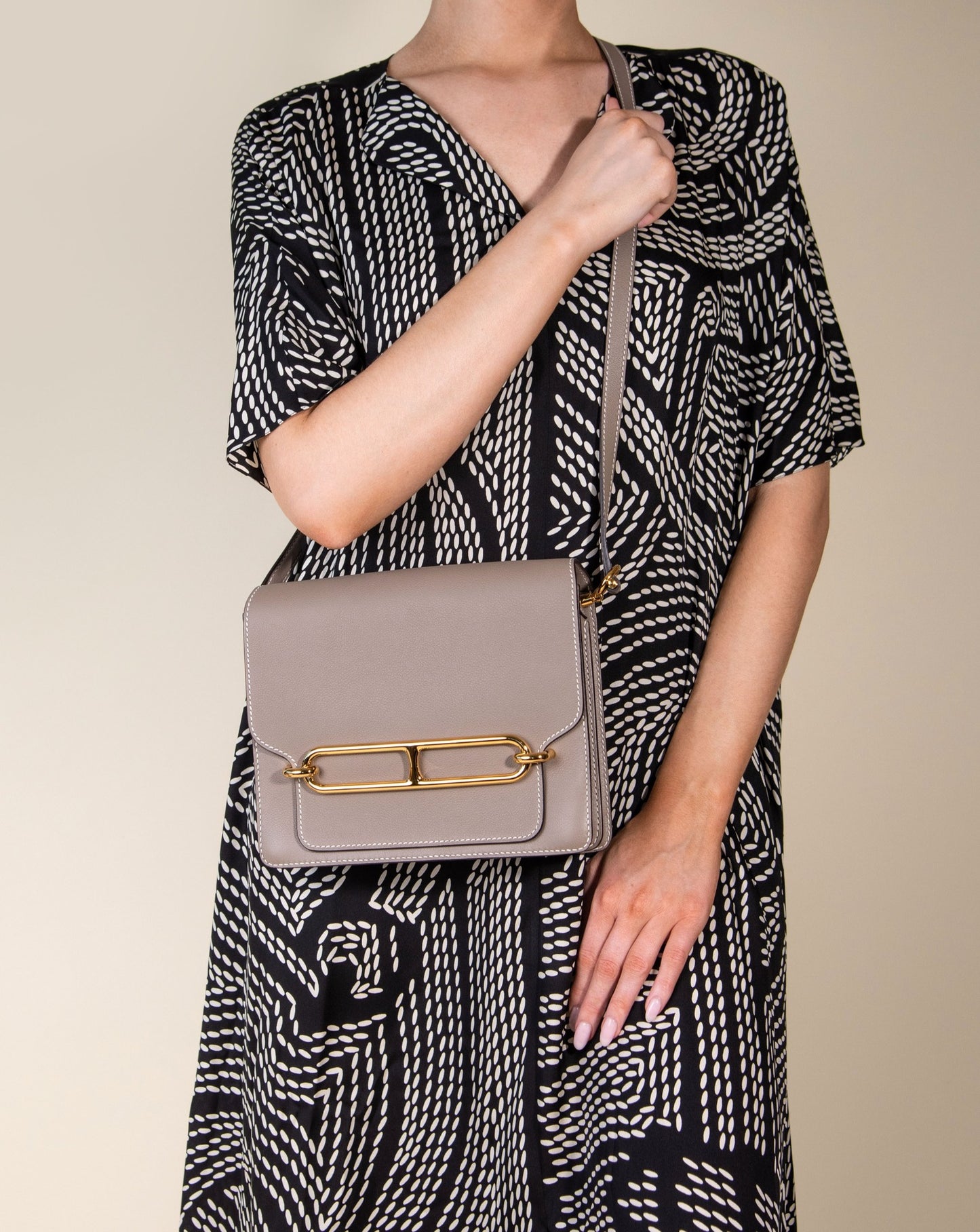 Hermès - Roulis 23 in Gris Asphalt