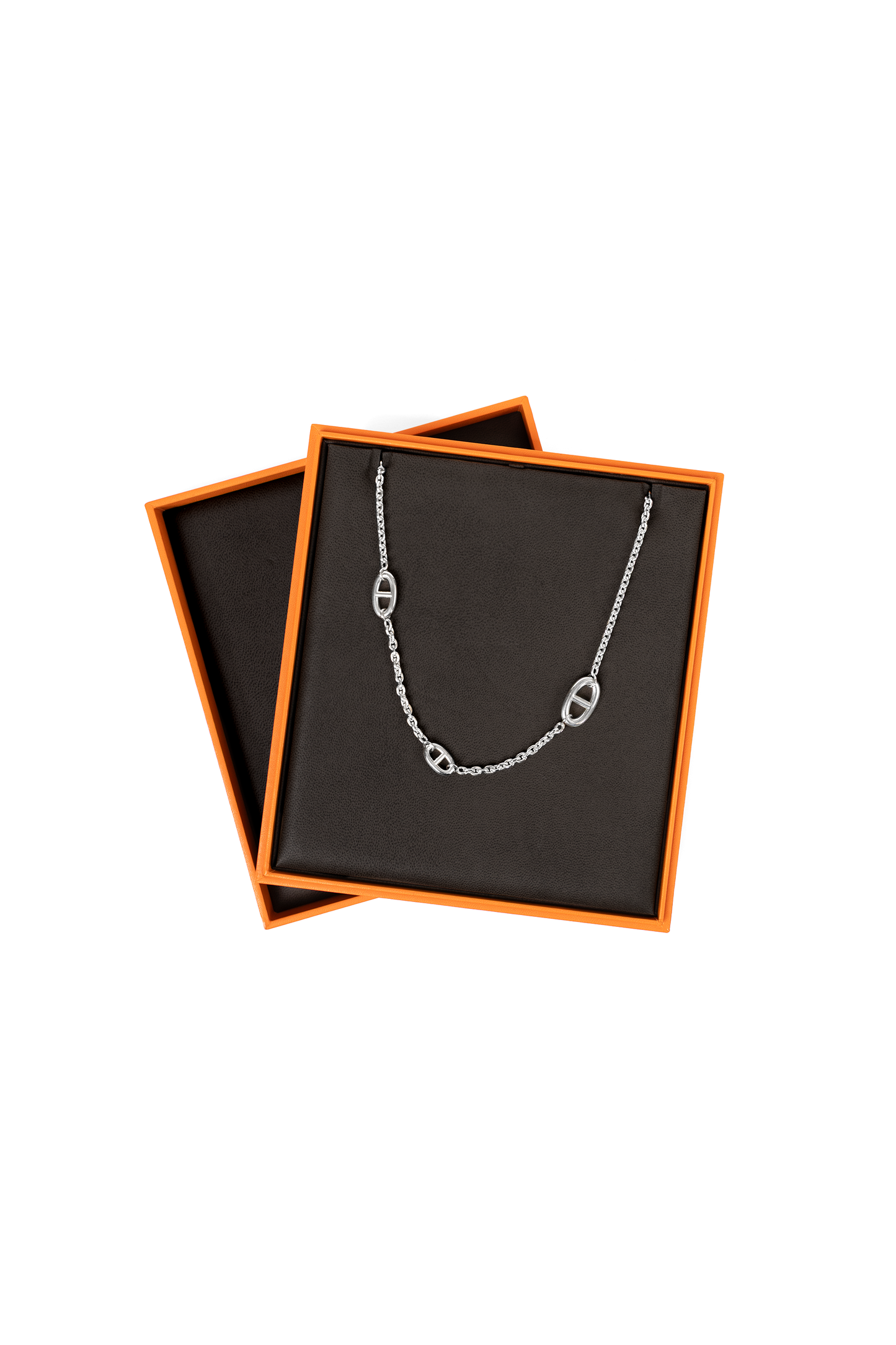 Hermes Chain D'Ancre 80 Long Necklace