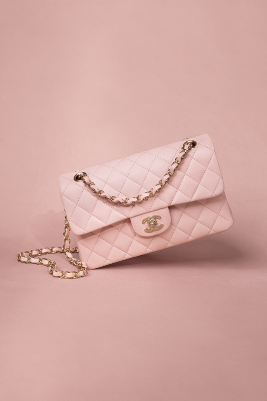 Chanel Small Light Pink Flap Bag