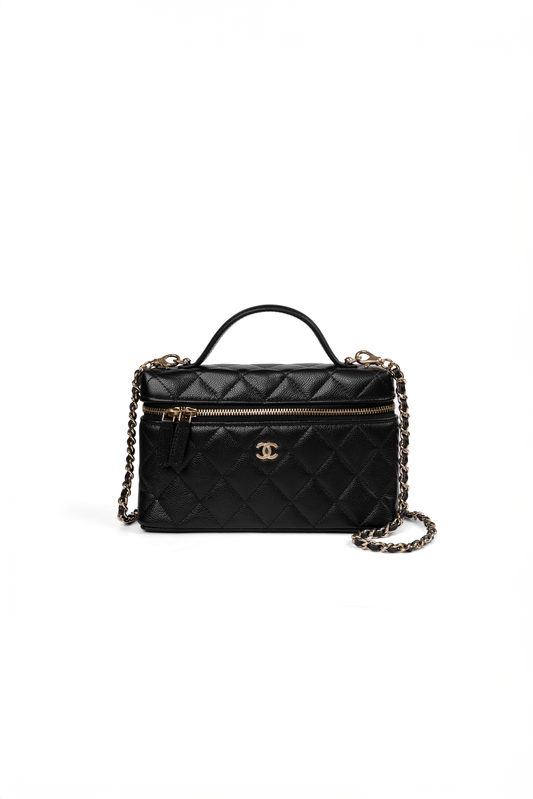 Chanel Black Vanity Bag