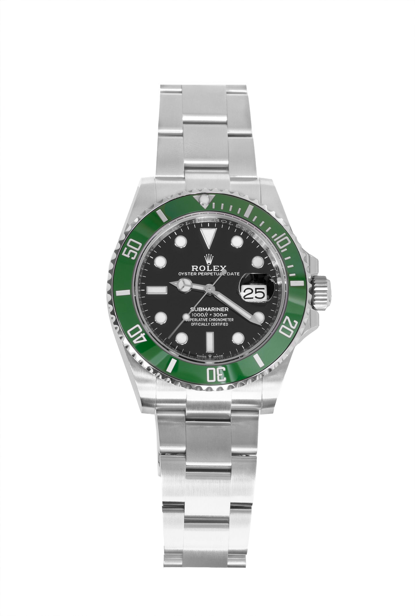 Rolex Submariner Date Sport "Starbucks" 41mm in Oystersteel with Green and Black Dial