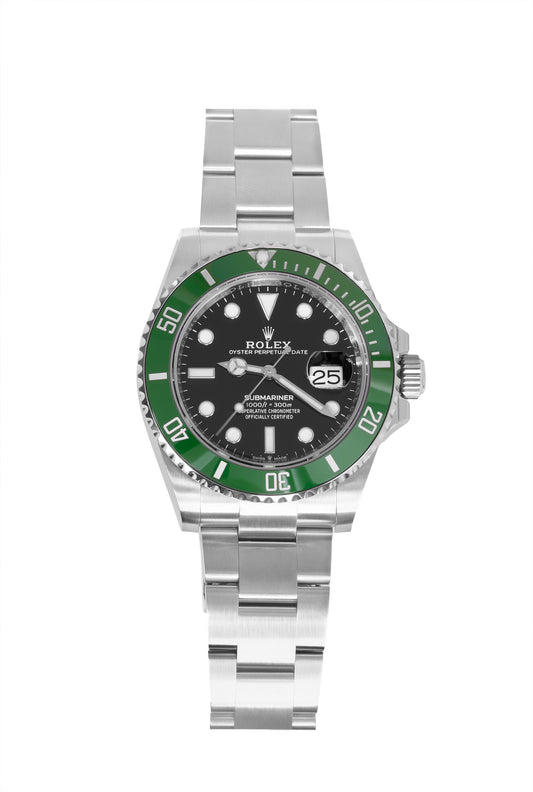 Rolex Submariner Date Sport "Starbucks" 41mm in Oystersteel with Green and Black Dial