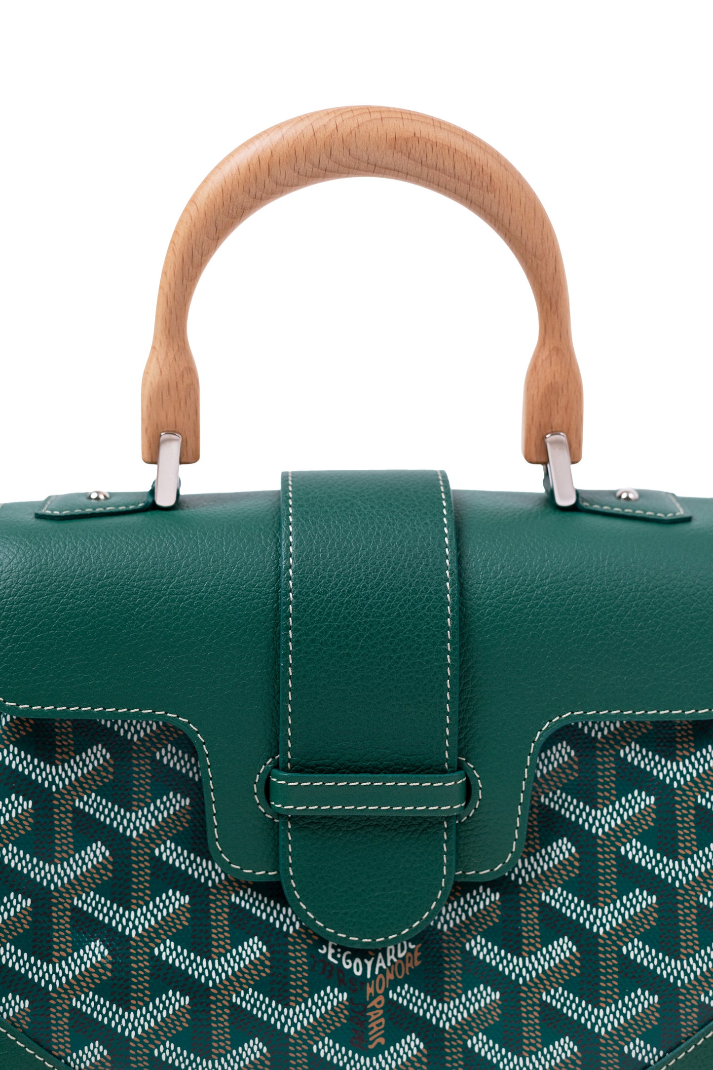 Goyard Green Mini Saigon Bag