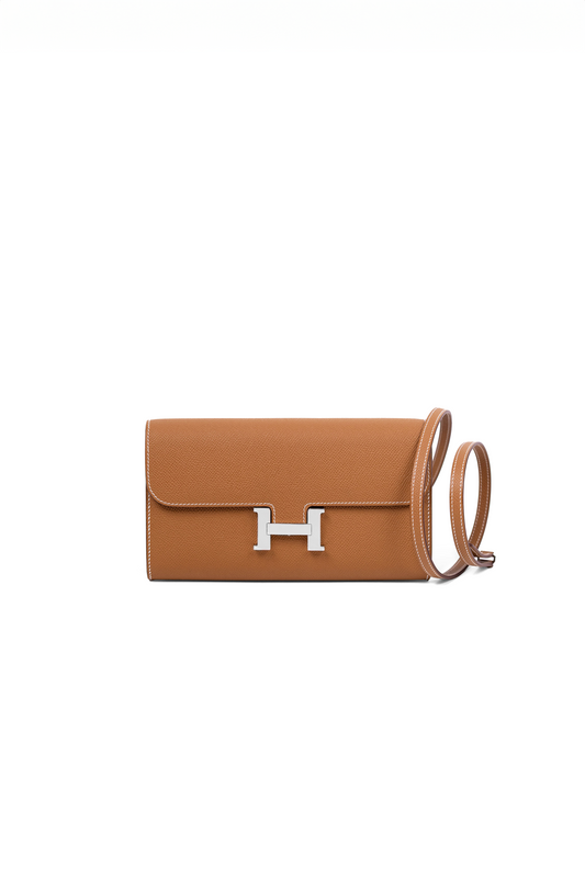Hermès Constance Wallet To Go in Gold PHW