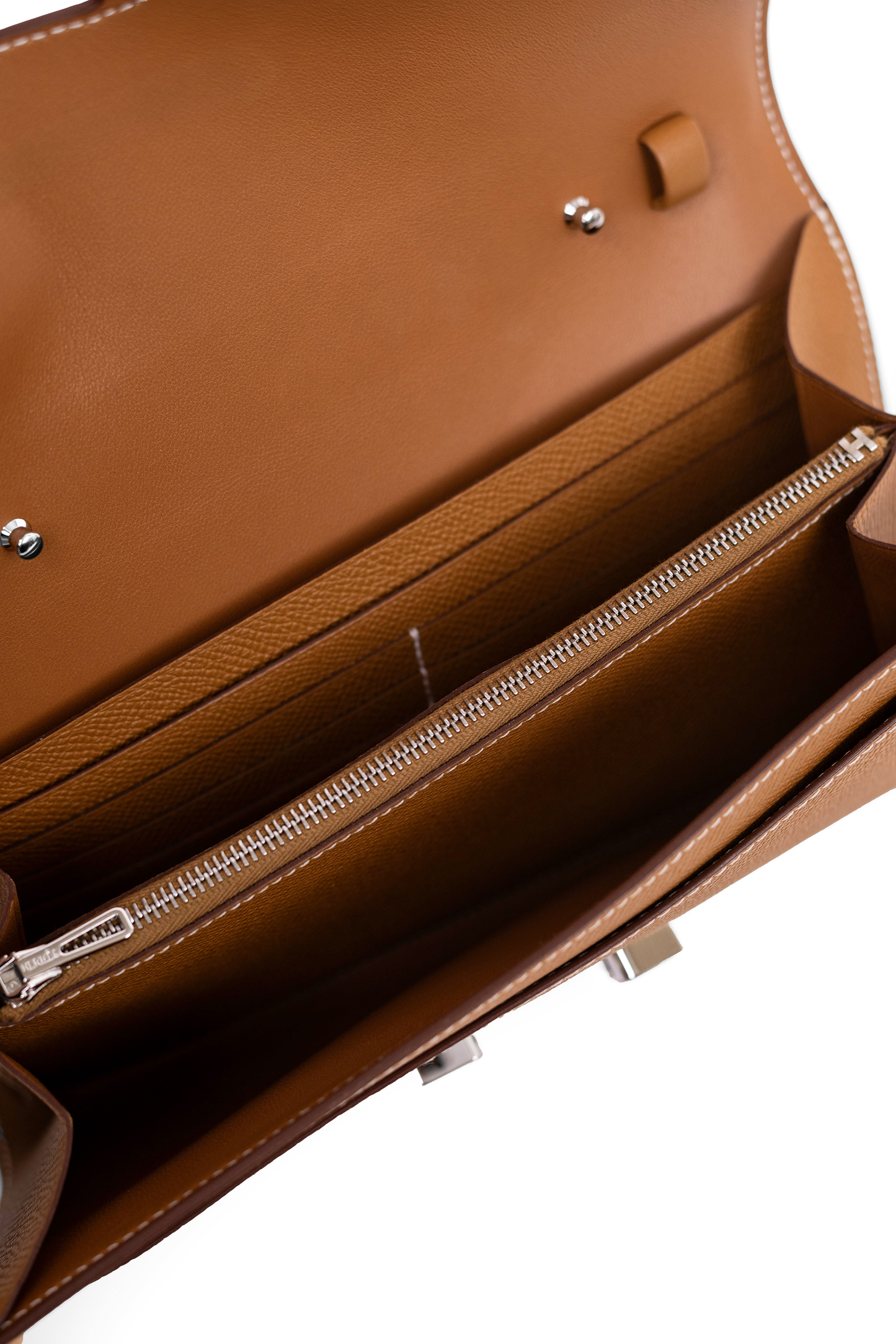 محفظة هيرمس كونستانس تو جو باللون الذهبي PHW