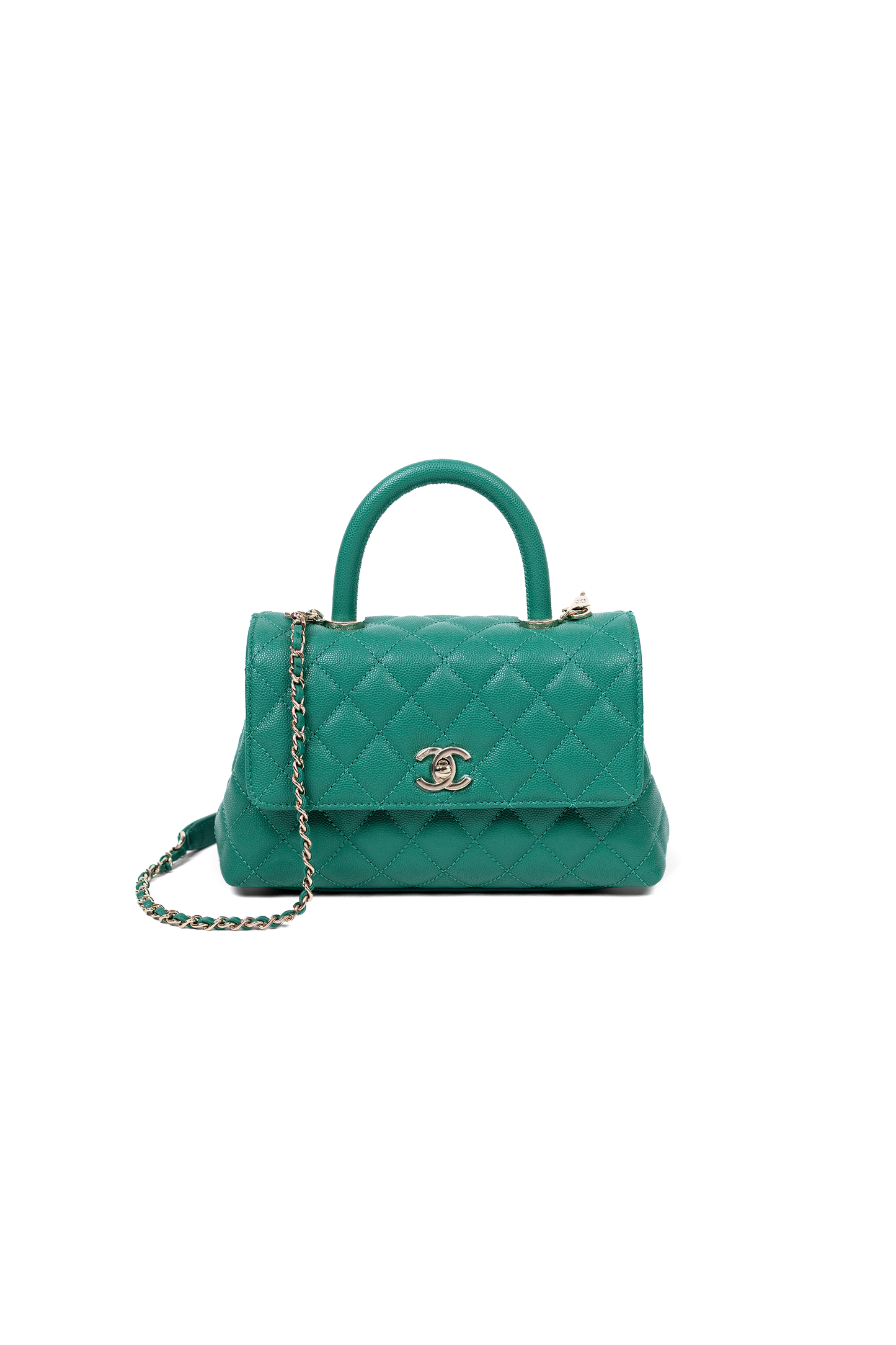 Chanel Coco Handle in Green
