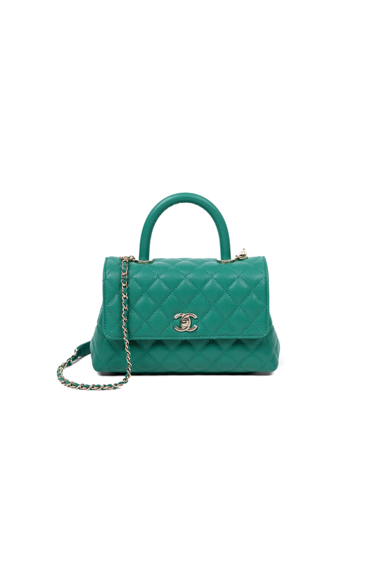 Chanel Coco Handle in Green