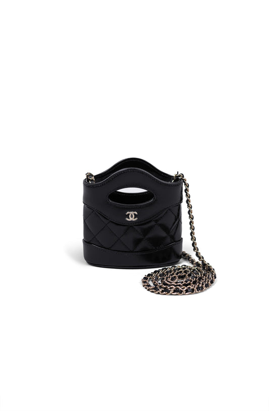 Chanel Mini Black 31 Bag with Chain