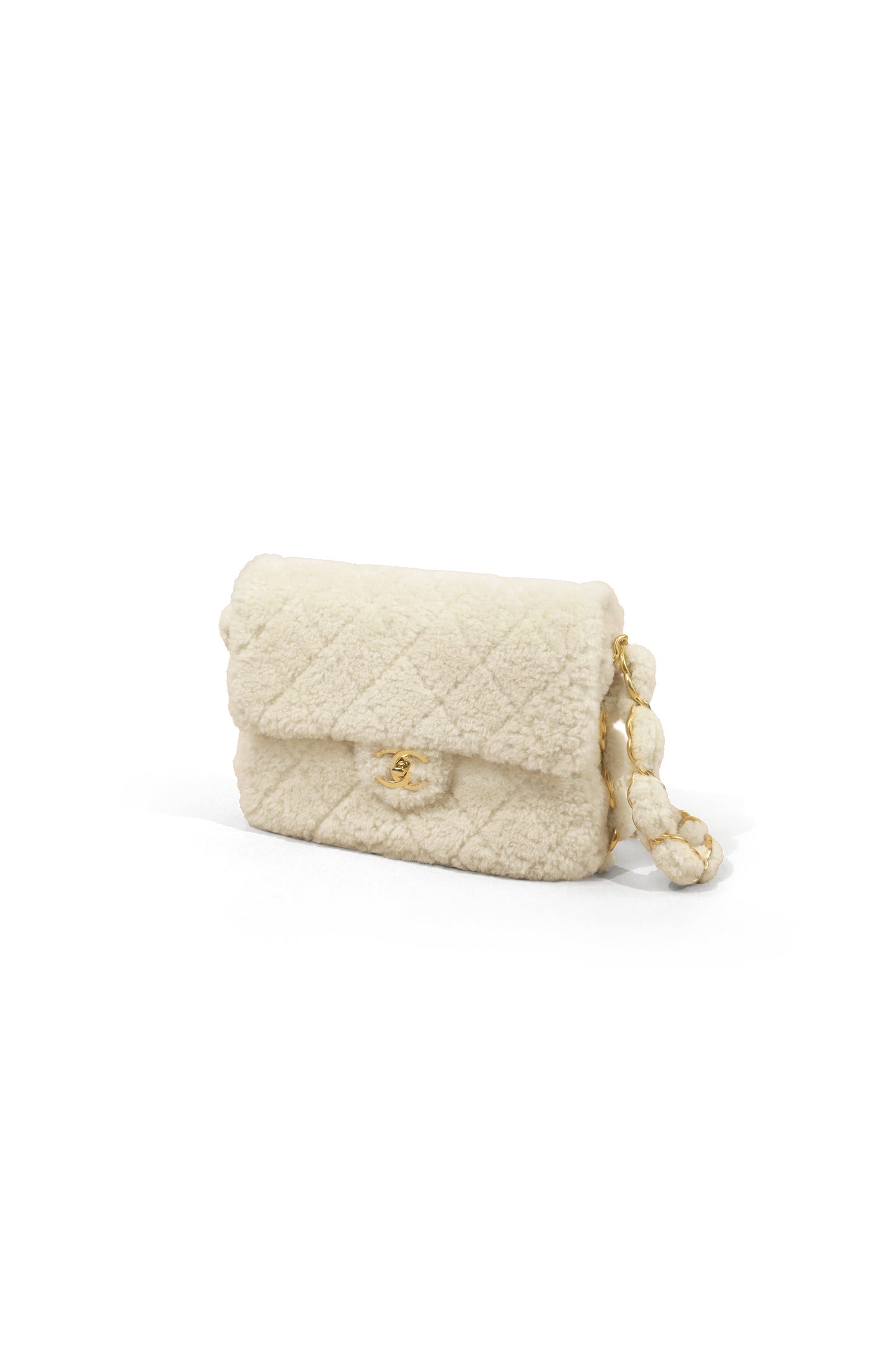 Chanel Shearling Flap Bag