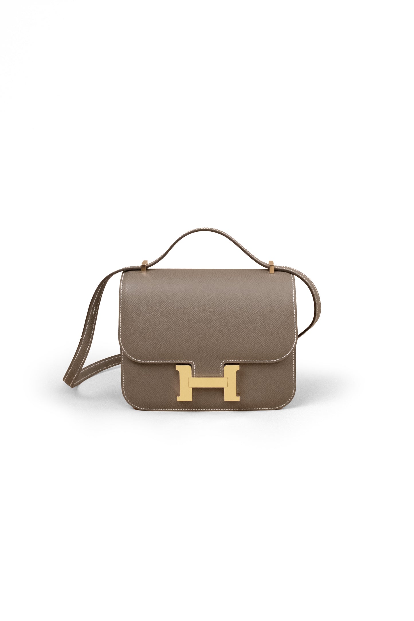 Hermes Constance 18 Etoupe GHW