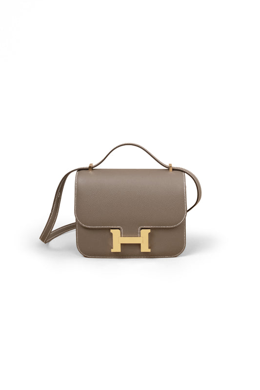 Hermes Constance 18 Etoupe GHW