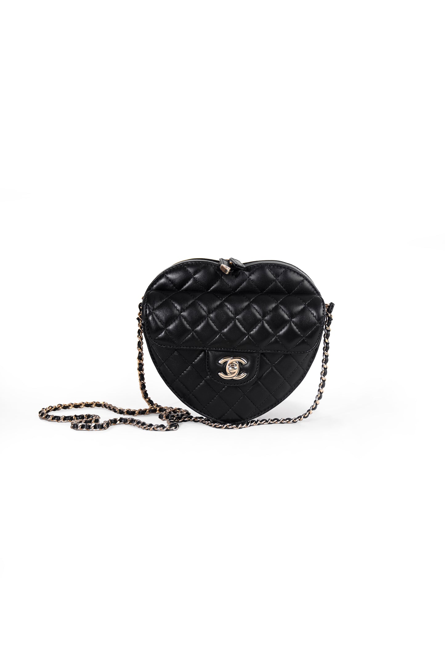 Chanel Black Heart Bag
