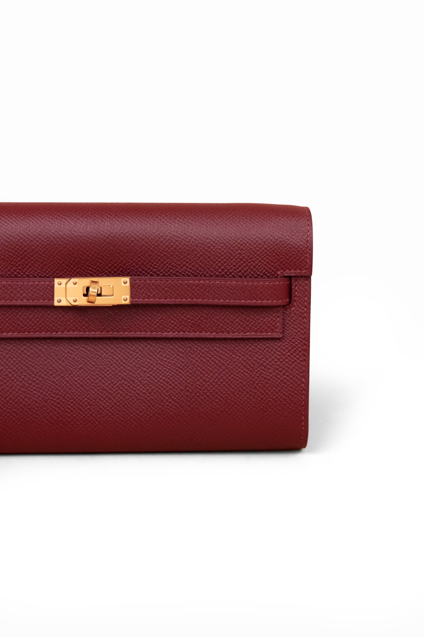 Hermes Kelly To Go Rouge H GHW