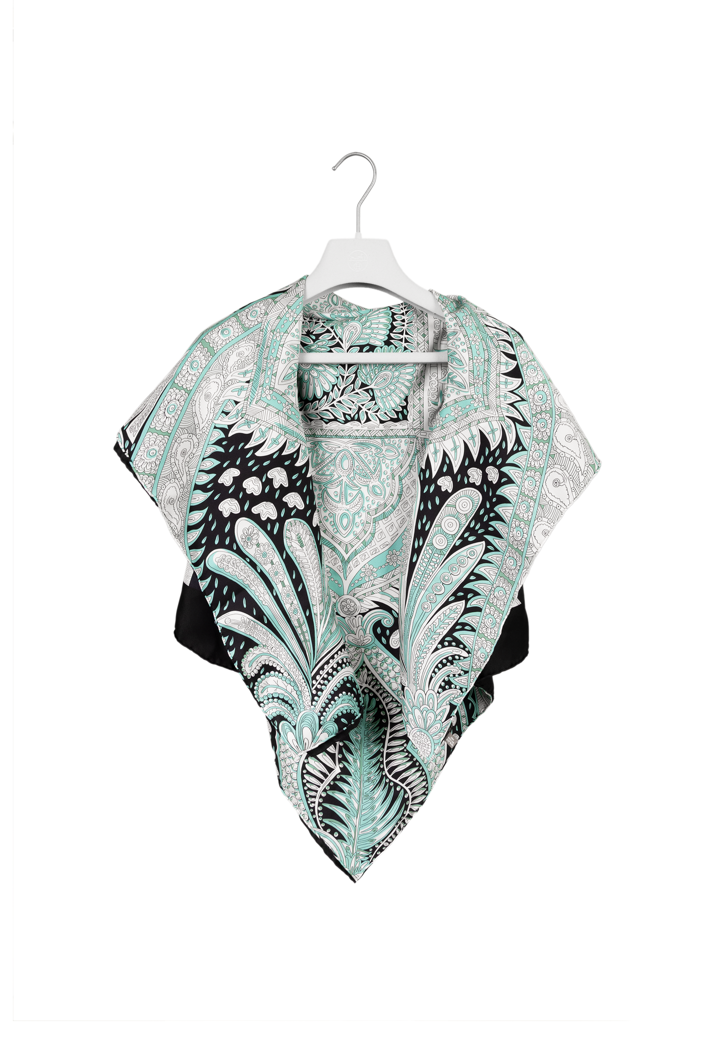 Hermès Petit H One of a Kind Double Faced Shrug